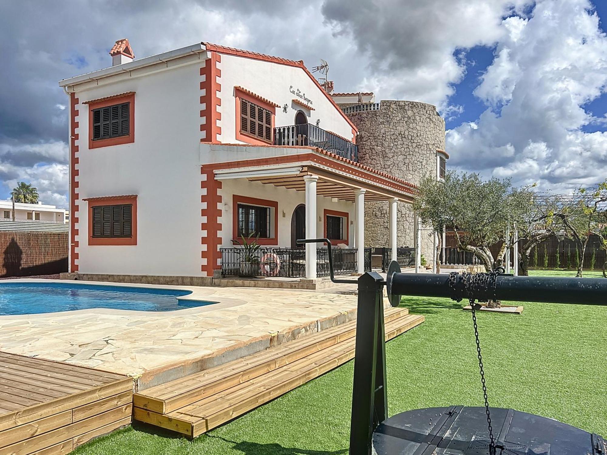 Villa Tortugas, 5 min Ibiza City Exterior foto